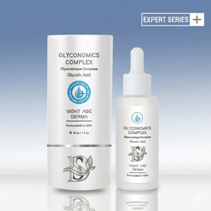 Glyconomics Complex Gel 30ml | with Glycolic Acid for Radiant Glow & Even-Toned Skin | Gentle Exfoliating Formula for All Skin Types | Ideal for Dull, Uneven Texture | Lightweight Hydrating Gel