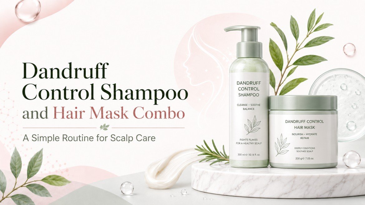 Dandruff Control Shampoo and Hair Mask Combo: A Simple Routine for Scalp Care