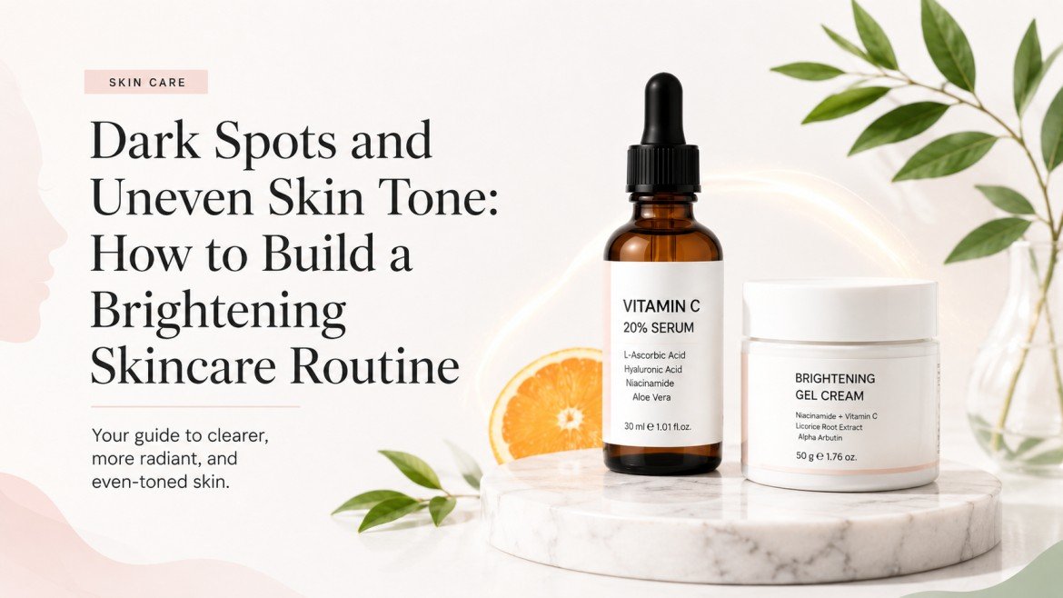 Dark Spots and Uneven Skin Tone: How to Build a Brightening Skincare Routine