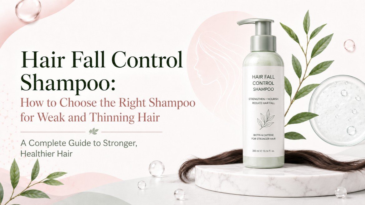 Hair Fall Control Shampoo: How to Choose the Right Shampoo for Weak and Thinning Hair