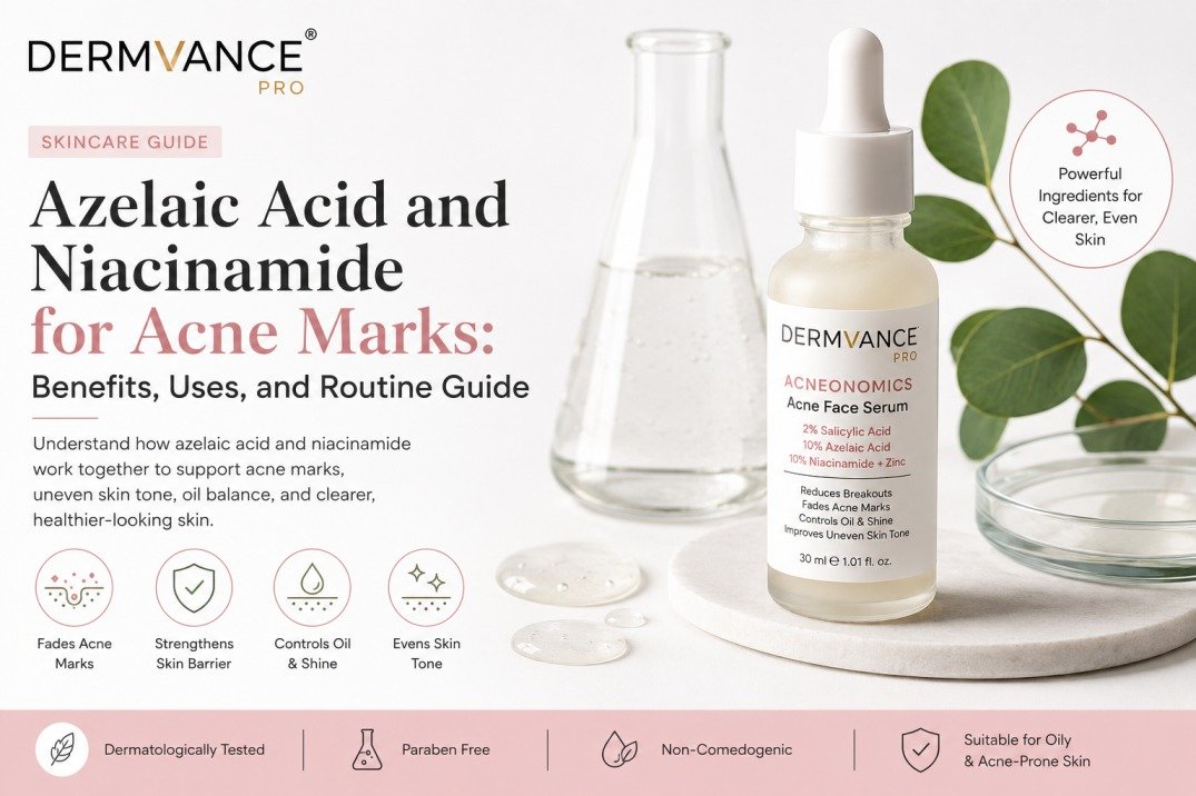 Azelaic Acid and Niacinamide for Acne Marks: Benefits & Routine Guide
