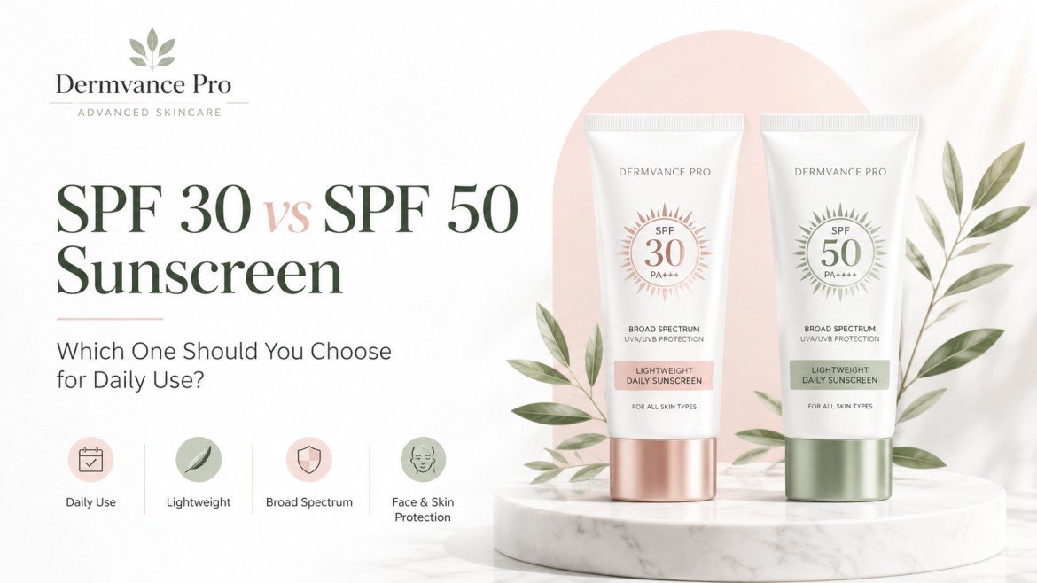 SPF 30 vs SPF 50 Sunscreen: Which One Should You Choose for Daily Use?